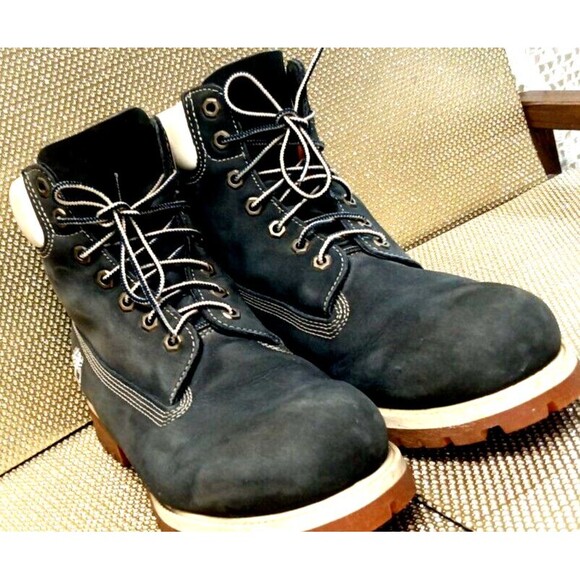 TIMBERLAND Mens Dark Green Direct Attack Pro Leather Lace Up  6" Boots Sz 10 - Picture 3 of 16